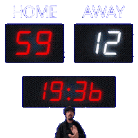 12 Away Sticker