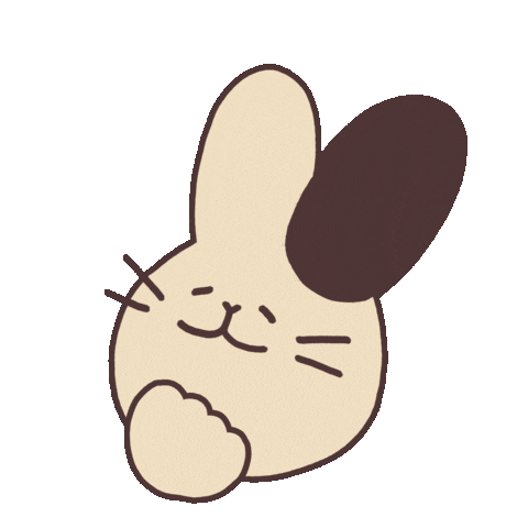tsengtoudesign giphyupload what wtf bunny Sticker