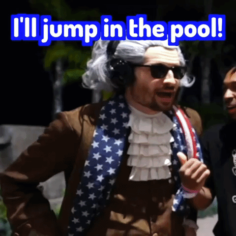 XQC dares BenJammins to jump into Pool