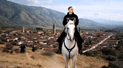 Simon Bolivar Horse GIF by Mr Urbina