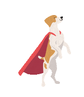 Dog Hero Sticker by JAPHY