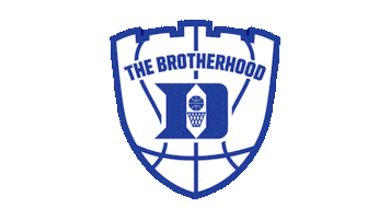 College Basketball Logo Sticker by Duke Men's Basketball