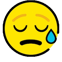 LiveWall-Studios sad lost ek euro2020 Sticker