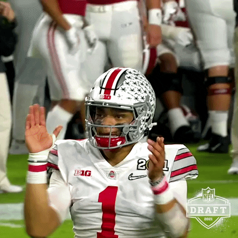 Nfl Draft Justin Fields GIF by NFL