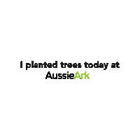 Plantingforthefuture Sticker by Aussie Ark