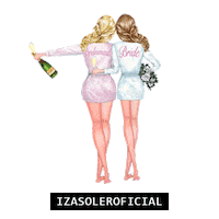 madrinha de casamento bride Sticker by Izasoler