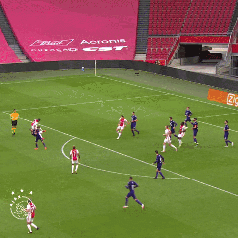 David Neres Goal GIF by AFC Ajax