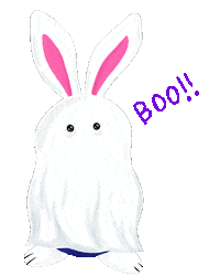 Boo Sticker
