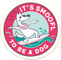 Dog Sticker by Smoofl