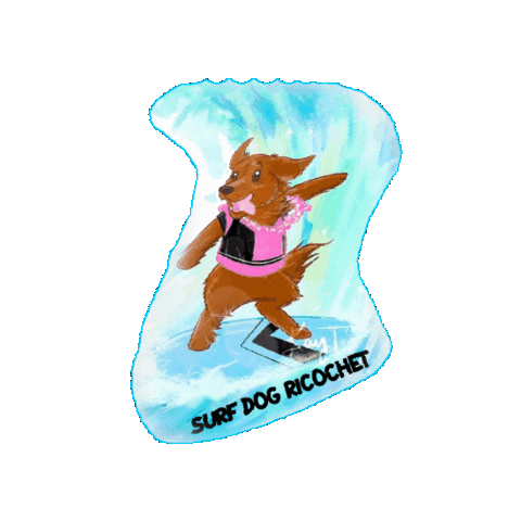 SurfDogRicochet  Sticker