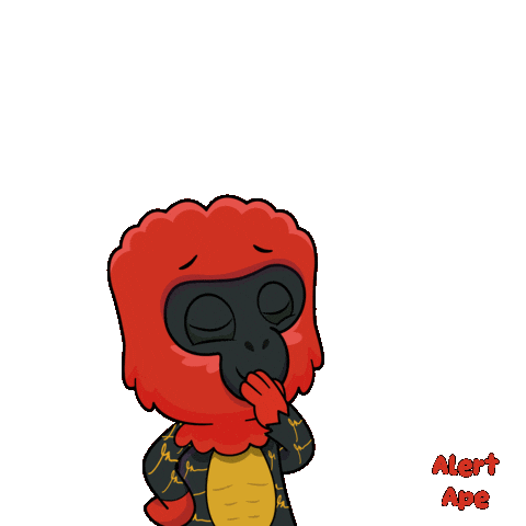 Monkey Ape Sticker by VeeFriends