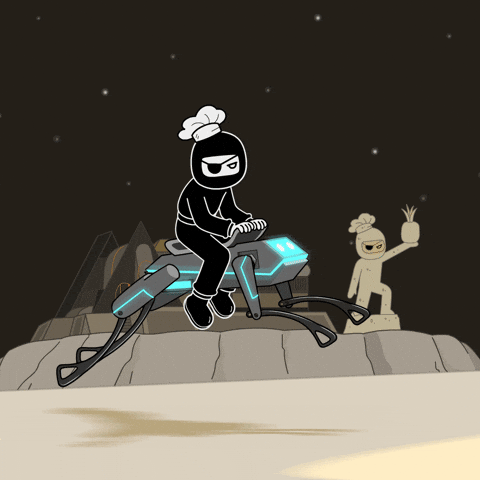 Cyberpunk Badass GIF by Pizza Ninjas