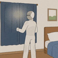 Sleepy Morning GIF by 1X Technologies