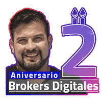 2Aniversario Sticker by BrokersDigitales