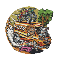 Cartoon Illustration Sticker by Cotic
