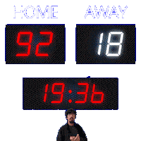 18 Away Sticker