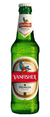 Vanfisher Sticker by KingfisherWorld