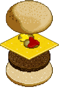 Hungry Food Sticker
