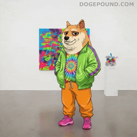 Art Gallery Whatever GIF by Doge Pound
