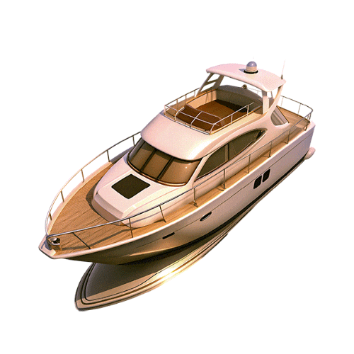 Yacht Sticker by xmtrading