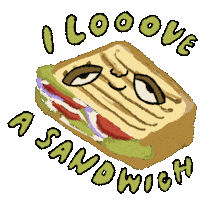 Hungry Mood Sticker