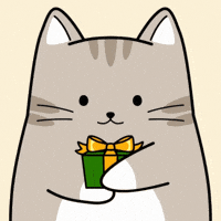 Merry Christmas Cat GIF by MESA My Emotional Support Animal
