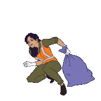 Corona Hero Sticker by Percolate Galactic