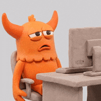 Tired Blank Face GIF by Momo & Tulus