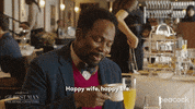 The Best Man Cheers GIF by PeacockTV