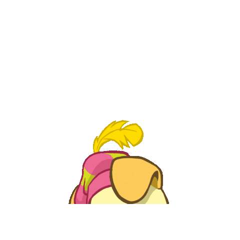 Hondje Tovertuin Sticker by Woezel & Pip