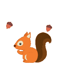 Ardilla Sticker by Naturpellet