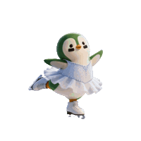 Figure Skating Winter Sticker by ZaddyFi