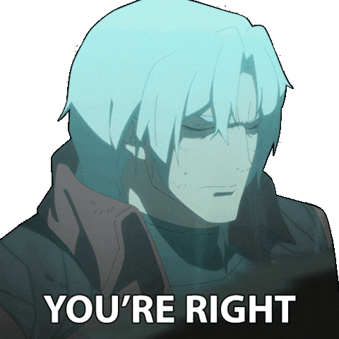 Devil May Cry Dante Sticker by NETFLIX