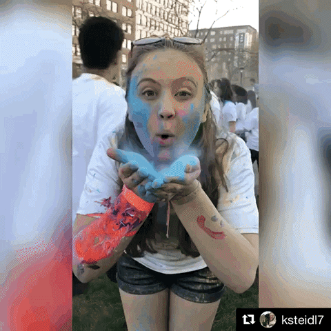 festival color GIF by Cleveland State University