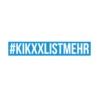 Kikxxlistmehr Sticker by KiKxxl