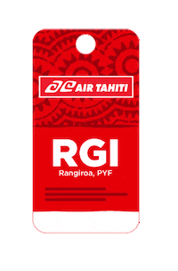 _AirTahiti_ airline french polynesia rgi airtahiti Sticker
