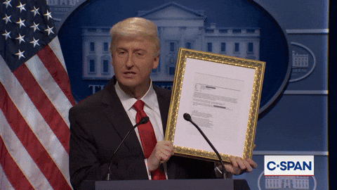 Trump Snl GIF by Saturday Night Live