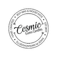 Candle Sustainability Sticker by CosmicGreenCandles