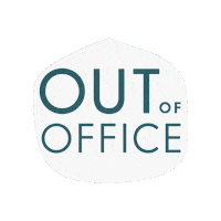 out of office outofoffice outofofficecom Sticker