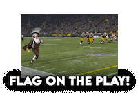Holding Yellow Flag Sticker