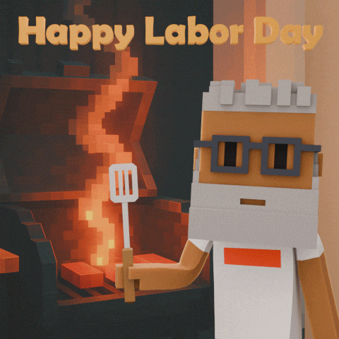 Labor Day Weekend GIF by Meebits
