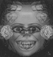 black and white art GIF by Colin Raff
