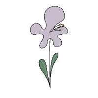Flower 花 Sticker