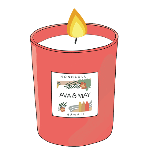 Flame Candle Sticker by avamay