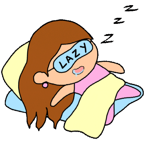 Tired Sleep Sticker