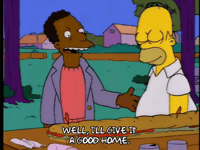 Hungry Season 4 GIF by The Simpsons