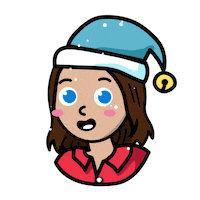 ABAEnglish christmas english teachers snowball Sticker