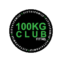 Gym 100Kg Sticker by FITT41