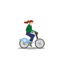 Cyclocity_ES bike bicicleta bici santander Sticker