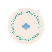 luckybeecreative circle bee pinterest whats trending Sticker